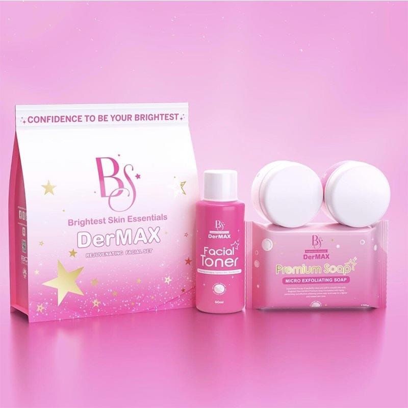 DerMAX Rejuvenating Set By Brightest Skin Essentials